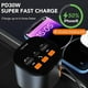 thumbnail image 3 of Cargador Retráctil para Coche, Adaptador de Transmisor FM con Bluetooth, Cargador para Coche con Llamadas Manos , Cargador Rápido de Teléfono para Coche 5 en 1, 3 of 5