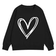 thumbnail image 4 of Mercatoo Kids Sweatshirt Round Neck Long Sleeve Sweatshirt Letter Print Inspirational Winter Clothes Boys Fashion, 4 of 7