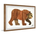 thumbnail image 2 of Marmont Hill Brown Bear By Eric Carle Framed Wall Art, 12.00" x 1.50", 2 of 6