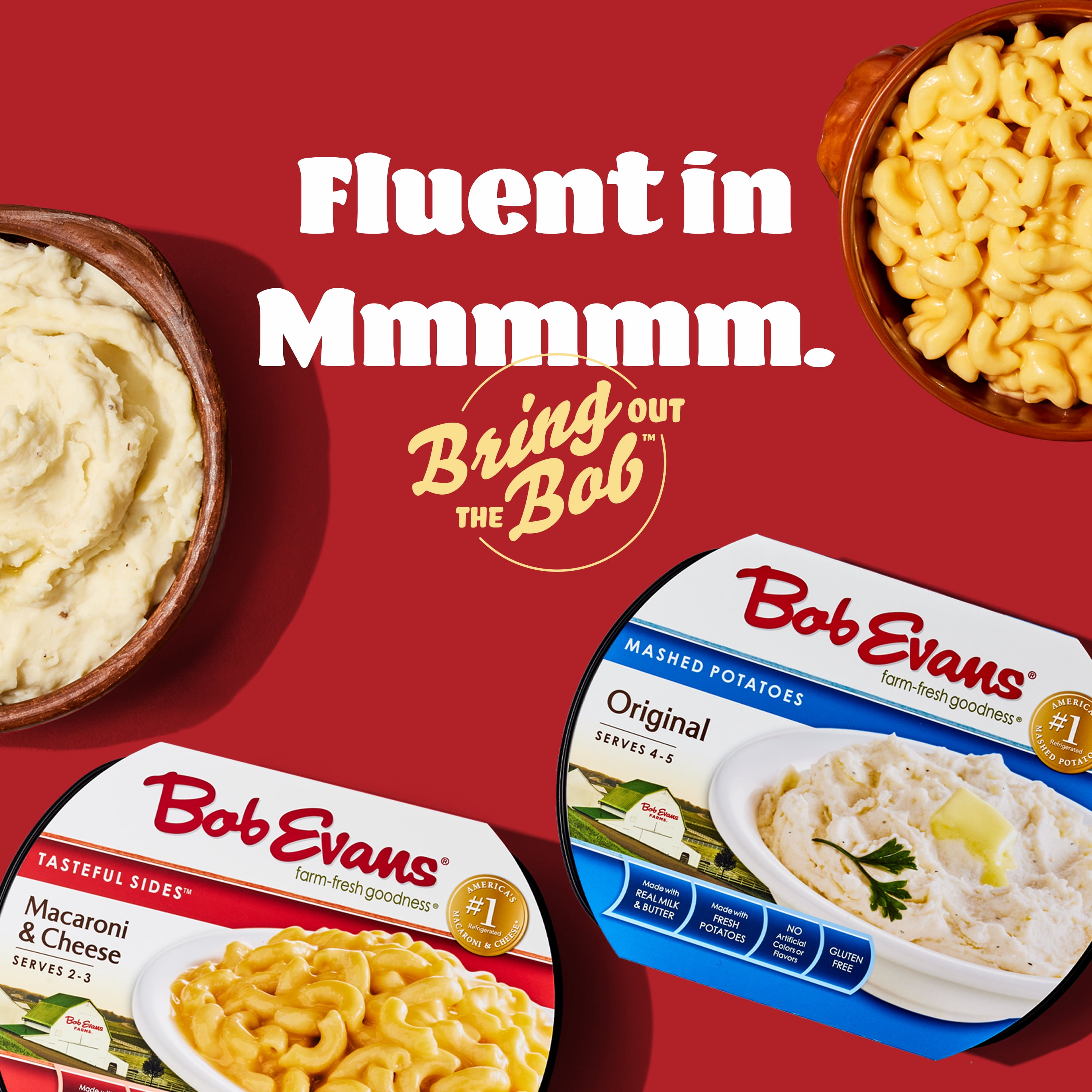 Bob Evans Gluten-Free Sour Cream & Chives Mashed Potatoes, 24 oz Tray