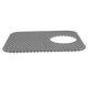 thumbnail image 5 of WHAMVOX Tapete Protector De Silicona Para Fregadero Cocina Con Rejilla Drenante Y Moderno Gris, 5 of 6