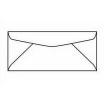No. 14 Regular Commercial White Envelopes, 5" x 11-1/2", Western Sulphite® 24-lb White Wove with Vellum Finish, SFI Certified - Box of 500 Envelopes