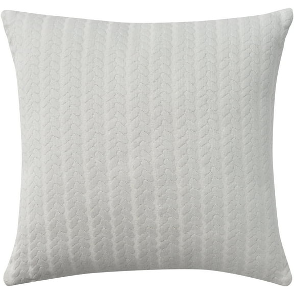 Nourison Life Styles Verticle Stripes Blue 18" x 18" Throw Pillow Cover
