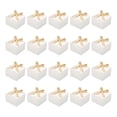 thumbnail image 4 of 20 Ensembles Boîtes Cadeaux Rustiques Blanches Recyclables Réutilisables en Carton Polyester pour Fabrication DIY pour Mariage Fête, 4 of 12