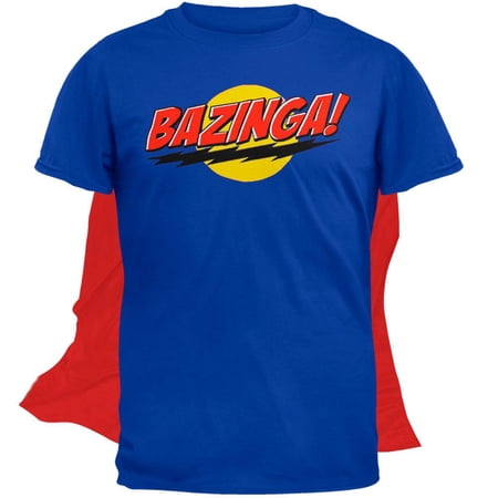 Big Bang Theory – Bazinga T-Shirt With Cape