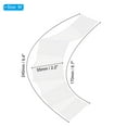 thumbnail image 2 of Uxcell Silicone Swimming Gloves Webbed Swim Gloves Water Resistance Gear Paddle Fins White 1Pair, M, 2 of 6