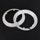 thumbnail image 4 of Uxcell 110mm White PP Escutcheon Water Pipe Cover Decoration 2 Pack, 4 of 7