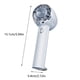 thumbnail image 2 of New Refrigerated Handheld Fan Outdoor Climbing Button Desktop Usb Charging Ice Mini Fan Can Be Used The Car, 2 of 8