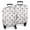 White Cow Heart, variant on White Cow Black Spot Pattern Luggage Cover Fashion Suitcase Cover Baggage Covers Fit 25-28 Inch Luggage (Go Travel)