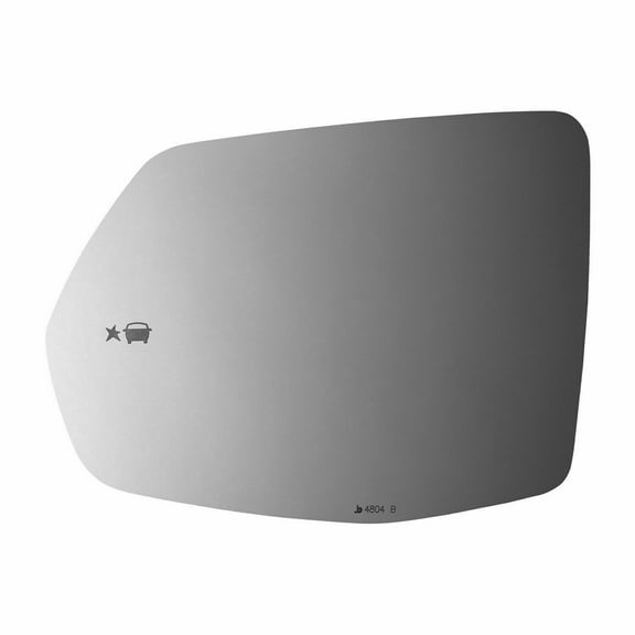 New Mirror Glass for 2019-2021 Cadillac Xt4 Flat Driver Side W/O Baking Plate