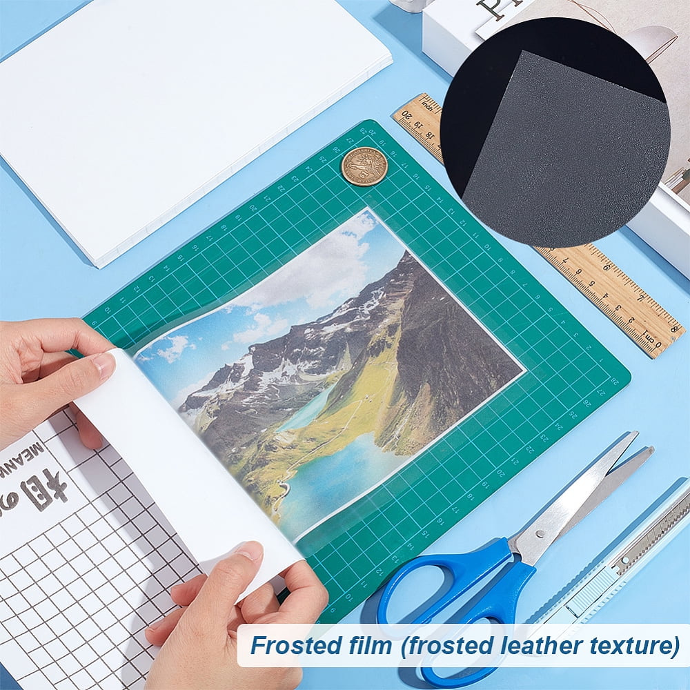 A5 PET Protective Film Plastic Lamination Sheet for Photo Frame Rectangle White 215x147x0.3mm 100 sheets/bag DIY