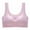 Pink, variant on Darzheoy Sports Bras for Women Mind Sleep Underwear Plus Big-Size Comfort Sports Vest Bra Without Steel Womens Sports Bras 70BCDE