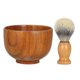 thumbnail image 1 of Beard Shaving Cream Bowl Shaving Soap Mug for Men with Shave Lather Brush Wooden Shaving Bowl, 1 of 5