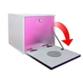 thumbnail image 1 of Buro Flotante Recamara Mdf Recamara Ensamblado Vinil Rosa, 1 of 8