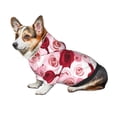 thumbnail image 6 of Uemuo Rose for Winter Dog Hoodie Sweatshirts with Pockets Warm Dog Clothes for Small Dogs Chihuahua-XX-Large, 6 of 8