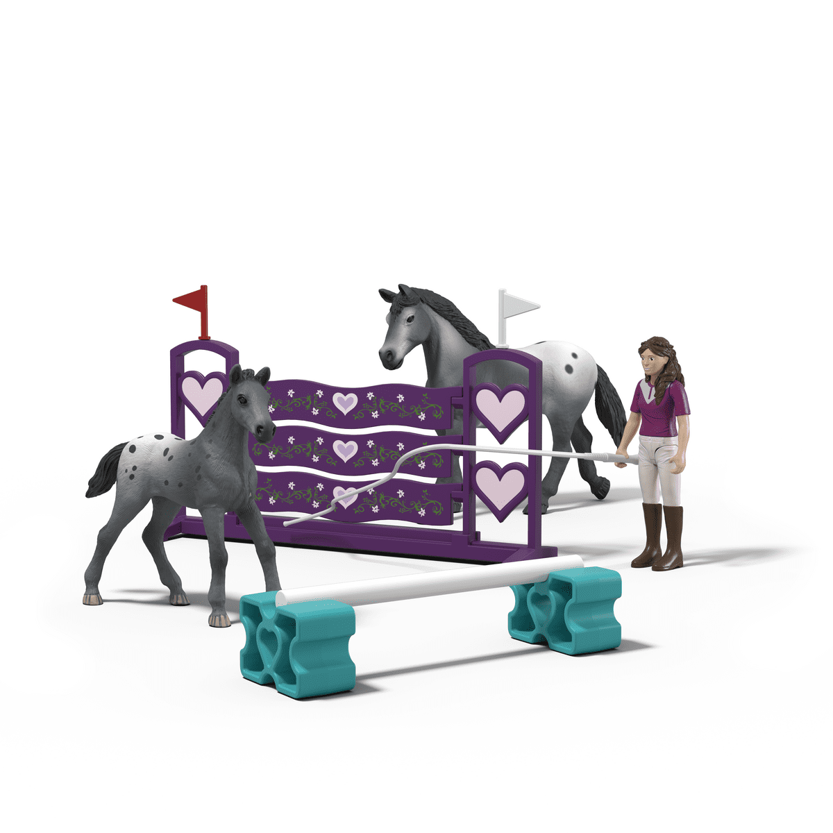 Schleich Horse Club - 60PC Little Horseshoe Open Stable Playset