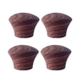 thumbnail image 3 of Juego de 4 pomos para tapas de ollas con tornillos, utensilios de cocina, mango de madera resistente al calor, para sartenes, cazuelas y cacerol marrón, 3 of 6