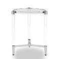 thumbnail image 2 of Evelyn End Table - Polished Stainless Acryllic, 2 of 3