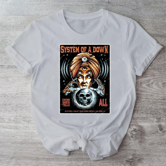 System Of A Down Tee - Black SOAD T-shirt - System Of A Down - System Of a Down Album - System Of a Down Merch-TH39089