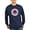 Navy, variant on CafePress - Mighty Morphin Power Ran Men's Long Sleeve T Shirt - Long Sleeve Dark T-Shirt