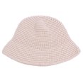 thumbnail image 1 of 1 sombrero de cubo tejido de paja para mujer, cálido y de invierno para exteriores., 1 of 6