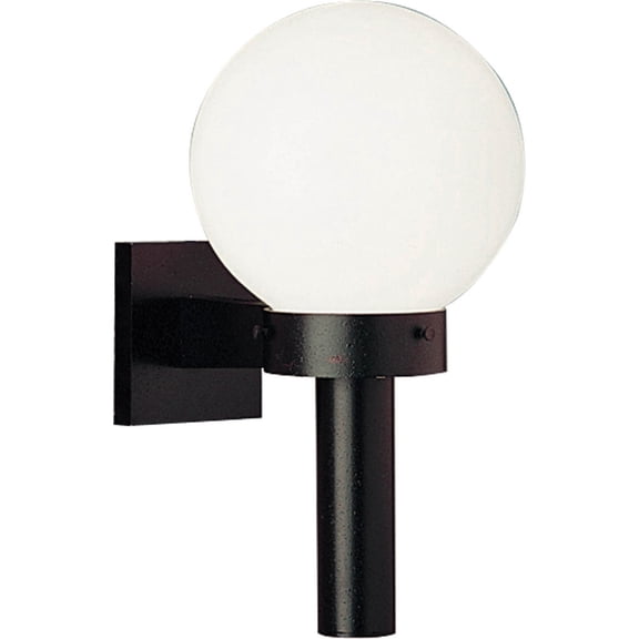 Acrylic Globe One-Light Wall Lantern