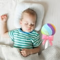 thumbnail image 2 of Candy Lollipop Shape Plush Pillow, Soft PP Cotton Cushion, Decorative for Bedroom, Living Room, Kids & Gift, 2 of 6