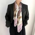 thumbnail image 5 of PTSPLLMY 100% Pure Mulberry Silk Scarf 35" Large Square Lightweight Headscarf –Women’s Hair Wraps-With Gift Packed, 5 of 6