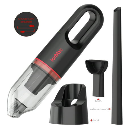 IonVac Cordless Vacuum, Lightweight Handheld Cordless Vacuum Cleaner, USB Charging, Multi-Surface