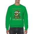 thumbnail image 2 of Festive Capybara Christmas Sweater Men's Sweatshirt, 2 of 3