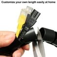 thumbnail image 2 of 12mm Flexible Spiral Tube Cable Wire Wrap Computer Manage Cord Black 5.5-8M, 2 of 5