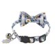 thumbnail image 2 of Collar de gato Greeniant con pajarita y campana ajustable para gatito y cachorro Numero 3, 2 of 6