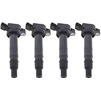Ignition Coil Replacement for Tacoma, 4Runner, FJ Cruiser 2.7L 4.0L 2003-2017, Part No. 90919-02260 UF495 90919-02248, Stable Spark Output, Verify Fit