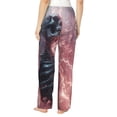 thumbnail image 3 of Balery Electric Skeleton Surrealism print Women's Pajama Pants,Ultra Lightweight Pjs,Lounge Pant-, 3 of 9