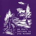 thumbnail image 6 of Wild Bobby We Don't Believe Either Bigfoot Unicorns Unisex Hoodie Sweatshirt, 6 of 6