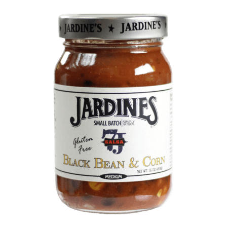 Jardine's Gluten Free Black Bean & Corn Medium Salsa, 16 oz