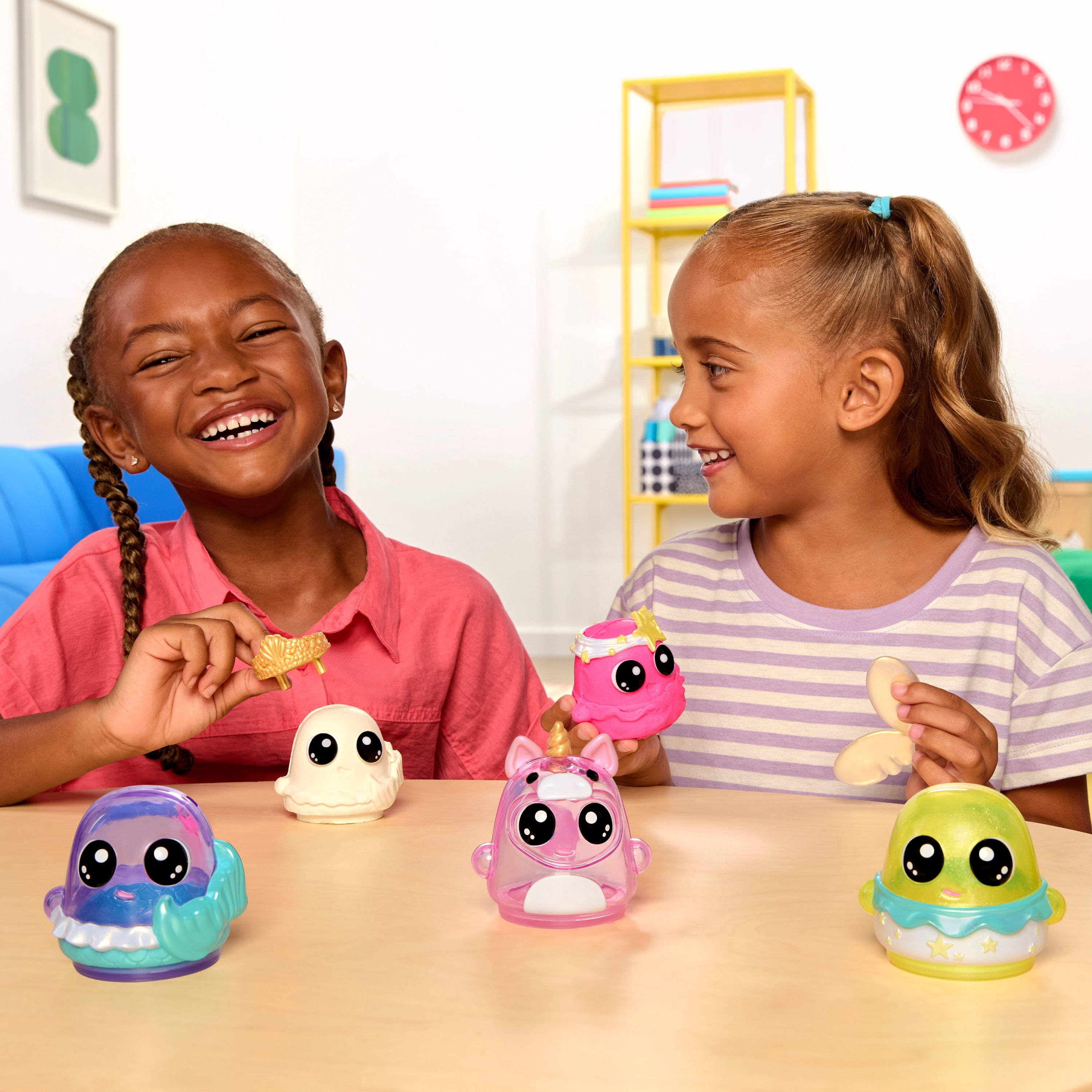 DohKins Fantasy Pack Characters, Mermaid, Unicorn, Fairy - Scented Dough that Never Dries, Ages 3+