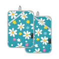 thumbnail image 7 of Yayeee Pot Holders Kitchen Heat Resistant with Pocket 7"x9.8" Cotton Oven Cooking Hot Pads, Small Daisy, 7 of 7