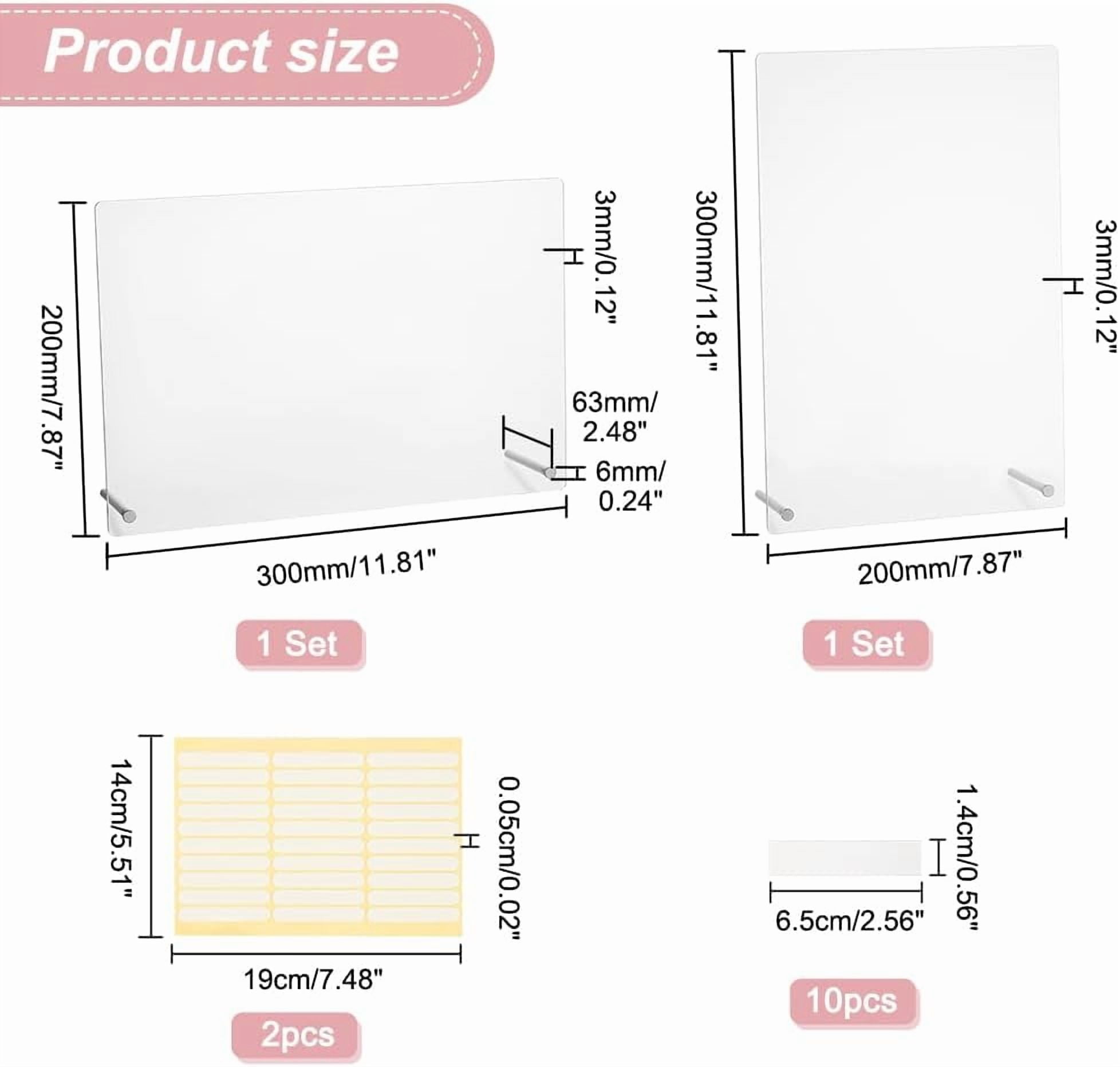 PH 2 Sets Nail Art Display Board Nail Display Stand 60pcs False Nail Tips Stand Sample Display Nail Practice Board Polish Stands Showing Holder for Nail Art Design Display Manicure Tool for DIY