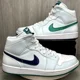 thumbnail image 1 of Ni - ke Ni - ke Air Jordan 1 Mid Luka Doncic Mindfulness Pregame Pack White Green Sz 13 NBA, 1 of 5