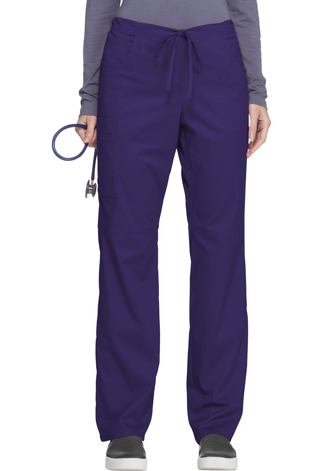 Scrubstar Women's Premium Collection Stretch Drawstring Cargo Scrub