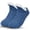 Blue, variant on Unisex Fluffy Fuzzy Warm Slipper Socks for Men Women, Thick Fleece Lined Non-Slip Socks For Indoor Floor