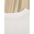 thumbnail image 3 of Dewadbow Toddler Baby Girl Knitted Sweaters Pullover Outfits Clothing, 3 of 6