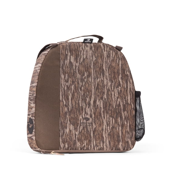 Mossy Oak 15x17 Inch Heated Seat 2 Inch Unisex Camouflage Cushion, Mossy Oak New Bottomland Camo