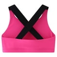 thumbnail image 3 of Timegard Girls Clothes Yoga Sports Bras Back Crisscross Color Block Kids Cropped Workout Gym Tank Tops, 3 of 5