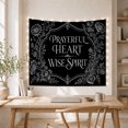 thumbnail image 5 of Ornate Border Framed With Botanical Illustrations Flowers, Mystical Fantasy for Space Lovers, Wall Decor, Valentine's Day Gift, Tapestry Wall Hanging for Dorm and Living Room, 5 of 7