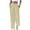 Beige, variant on Chiccall Women's Corduroy Pants Casual Fall Pants High Elastic Waisted Straight Leg Pants Trendy Loose Stretchy Work Trousers with Pockets