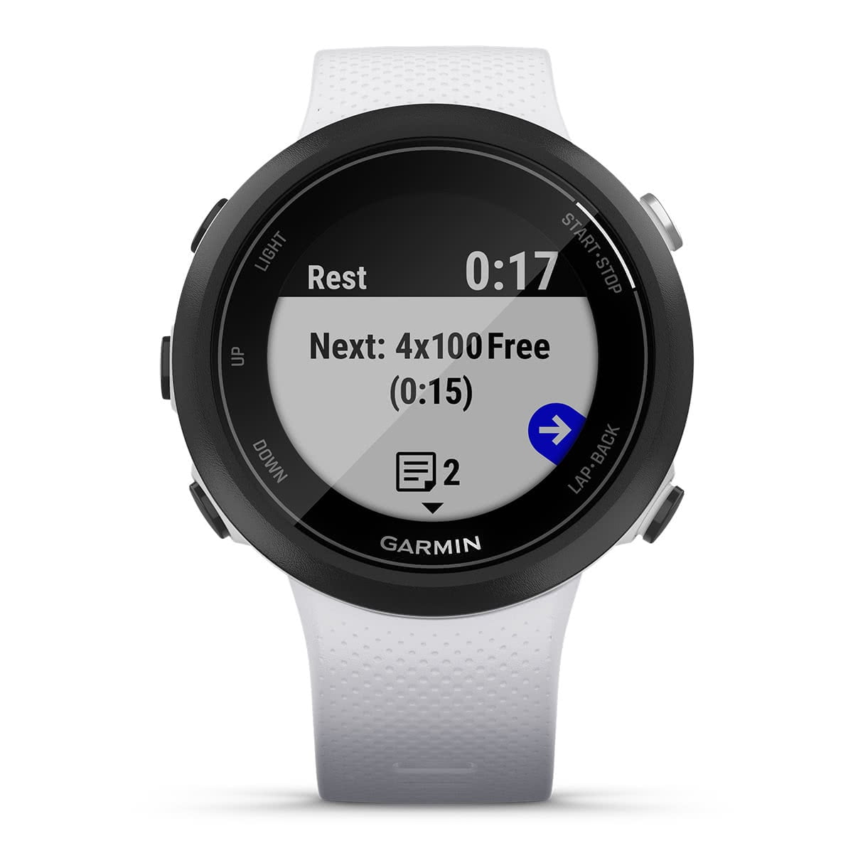 Garmin Swim 2 GPS Smartwatch (Whitestone)