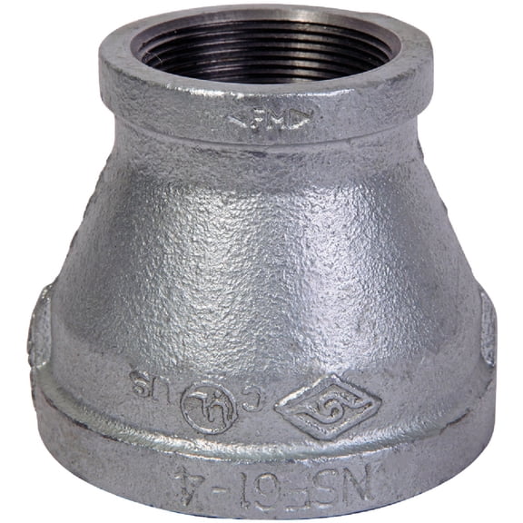 Southland 511-365HN Galvanized Reducing Couplings, 1-1/4" x 1"