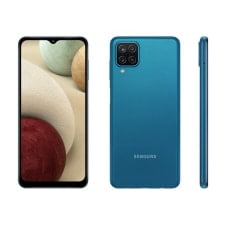Smartphone Samsung Galaxy A12 64Gb Azul Samsung Desbloqueado